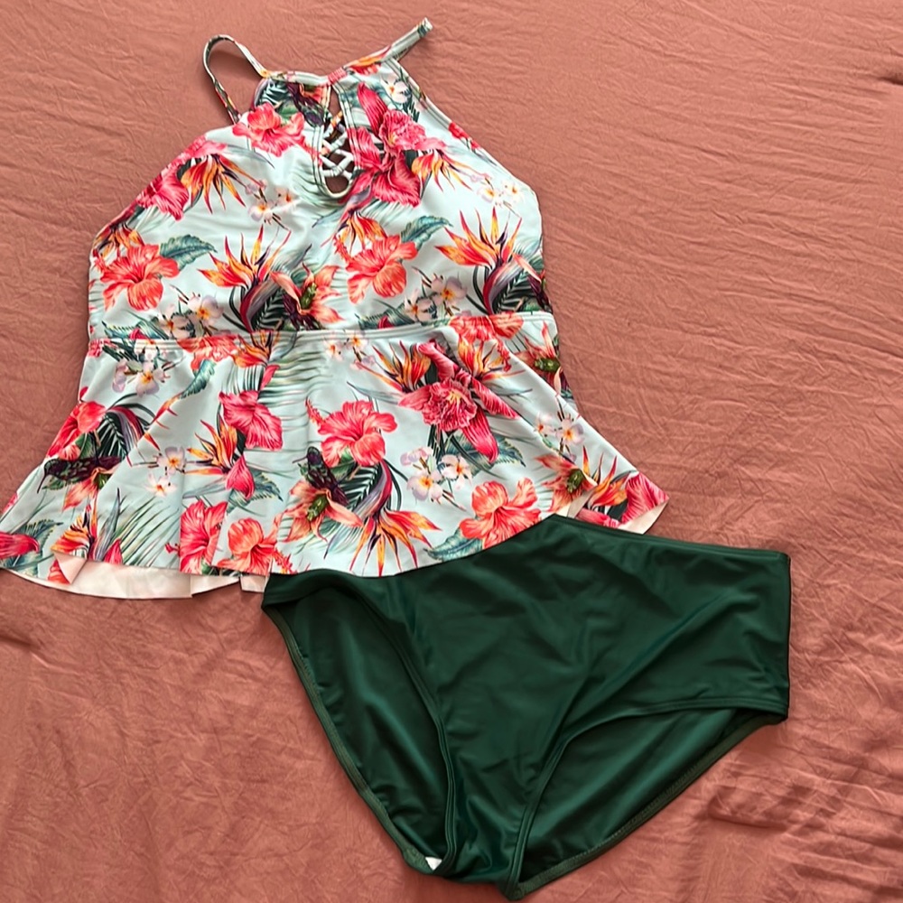 Floral Bathing Suit